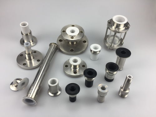 衛(wèi)生級(jí)快裝襯氟90彎頭 襯氟彎頭 襯氟管道及配件